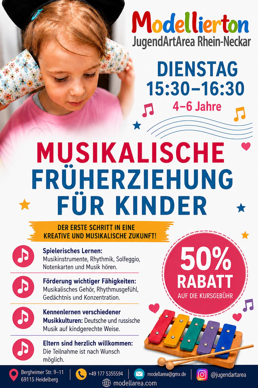 Gesang 4-6 J – Musikalische Früherziehung ab 29.09.2026